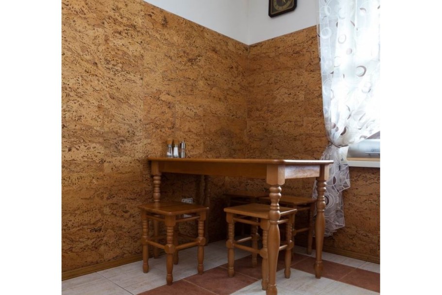 Настенная пробка в интерьере