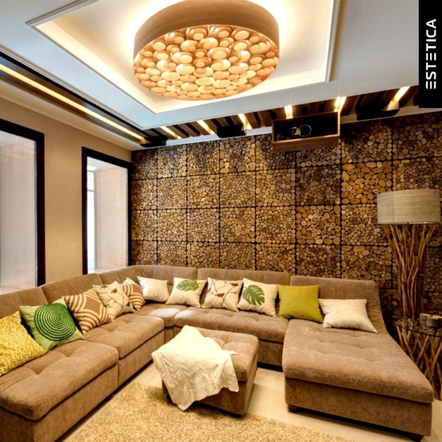 Пробковые панели в интерьере