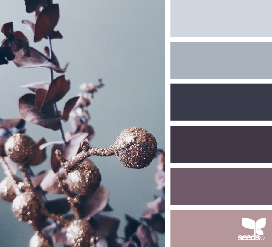 Сочетание темных цветов