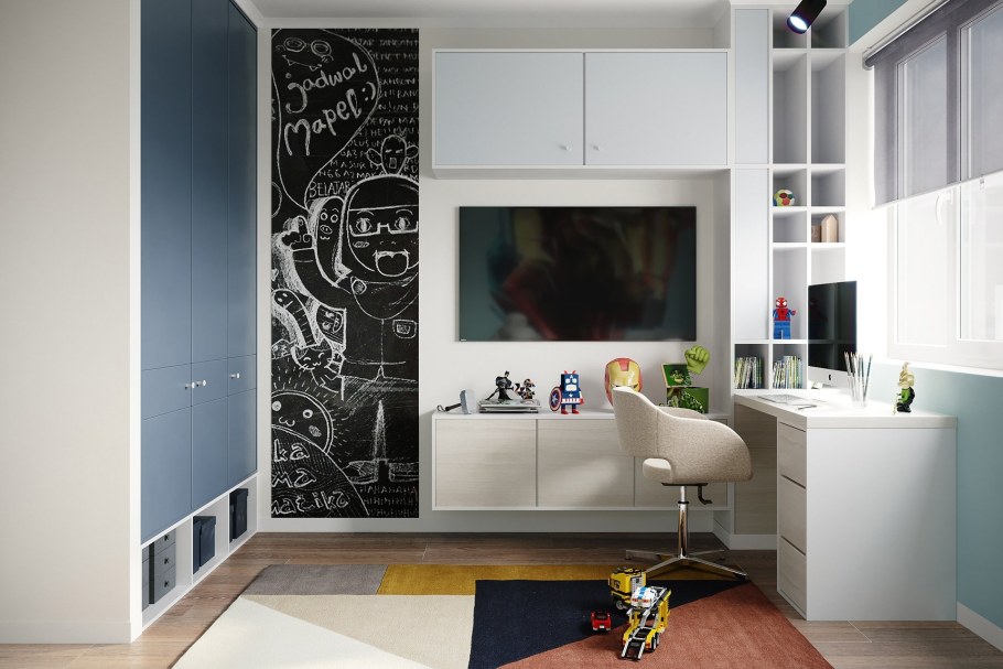 Интерьер комнаты для подростка