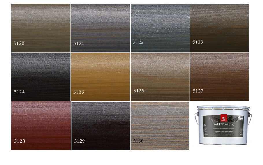 Краска Валти Арктик фасадная палитра