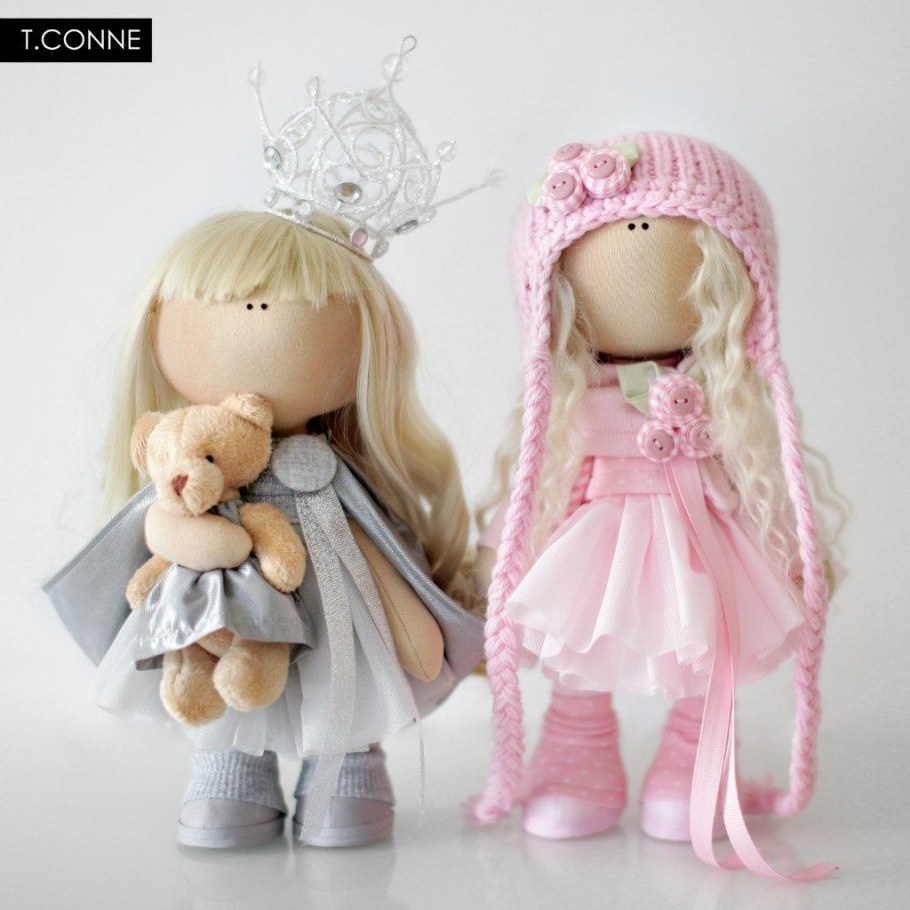 Кукла Татьяны Коннэ мастер