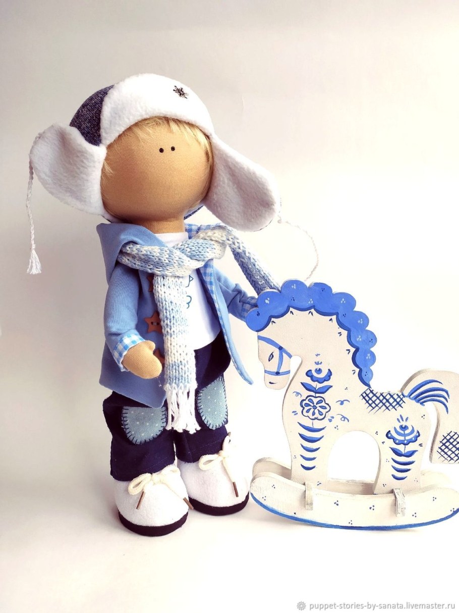 Тильда большеножка Снегурочка