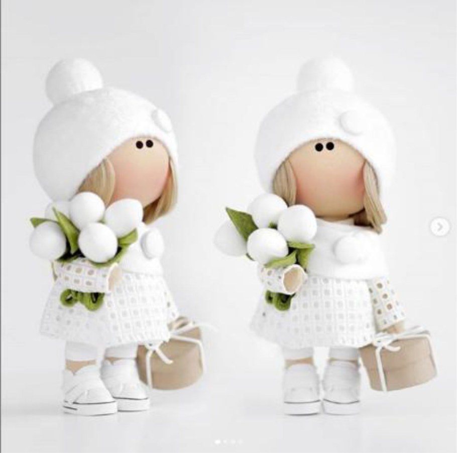 Кукла Татьяны Коннэ мастер