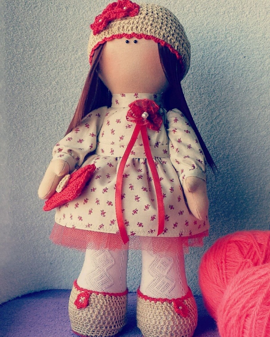 Кукла Тильда большеножка