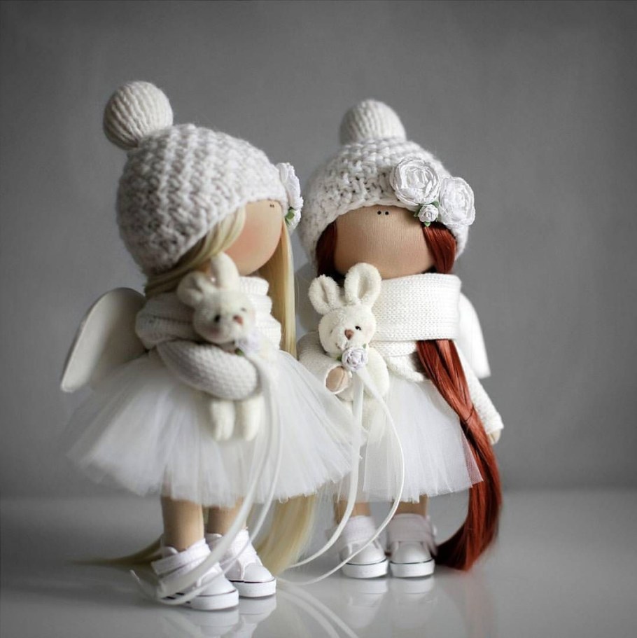 Куклы снежки Татьяны Коннэ