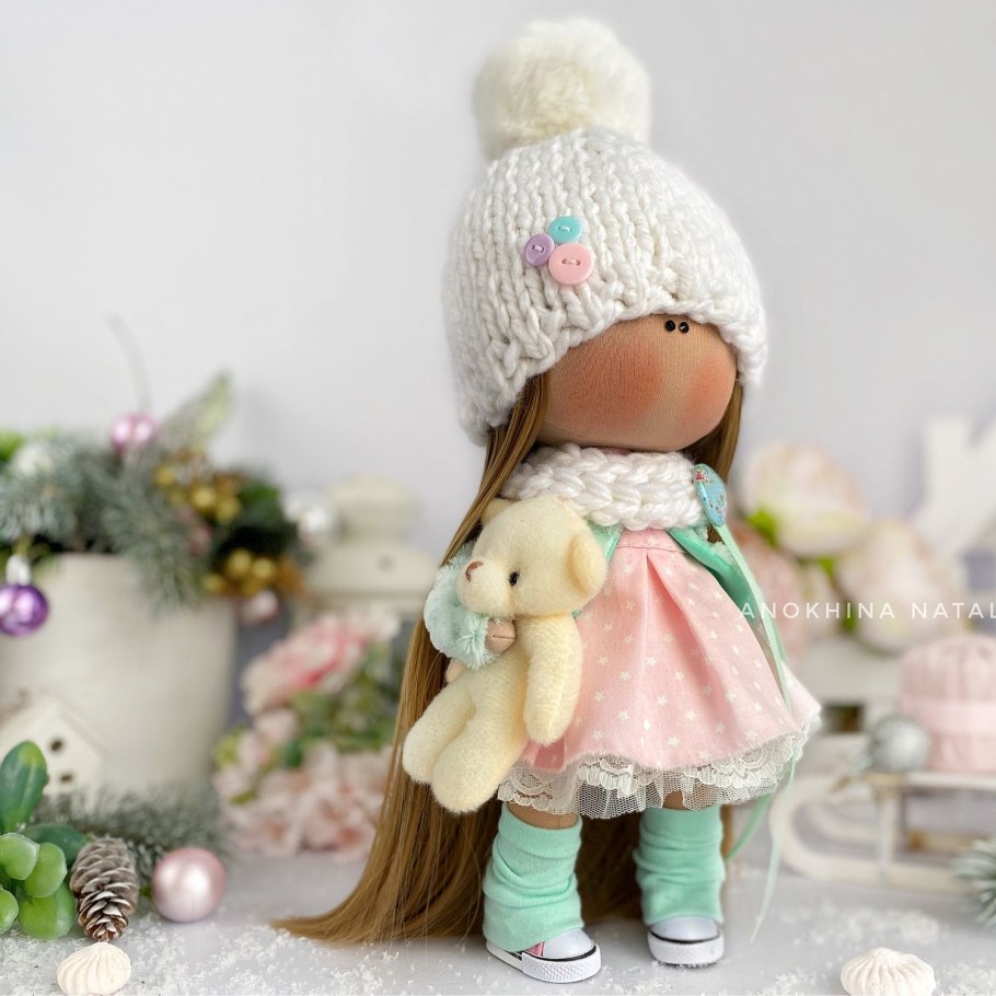 Кукла большеножка Весенняя