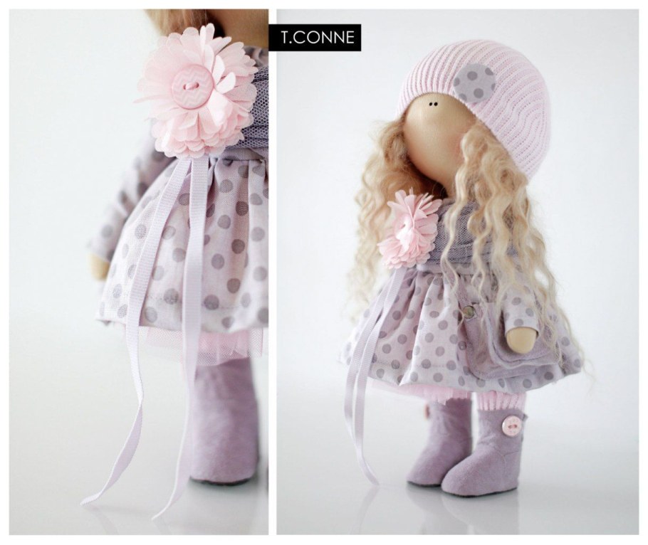 Куклы снежки Татьяны Коннэ