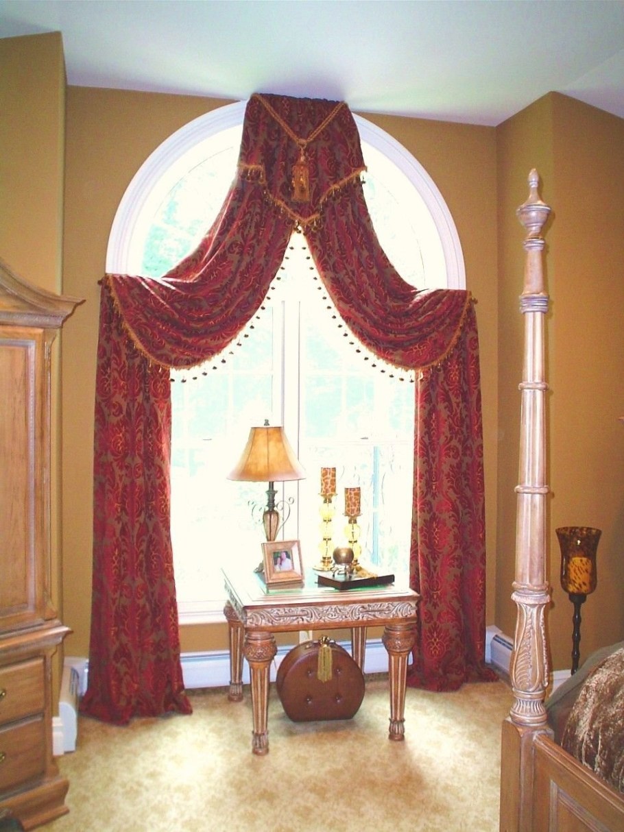 Портьеры на арочные окна
