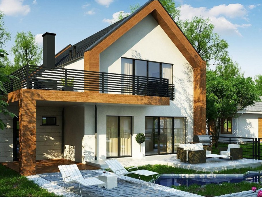 Современный коттедж