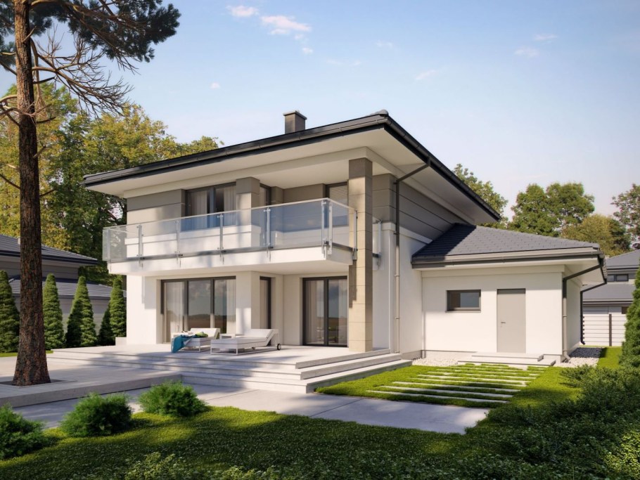 Современный коттедж