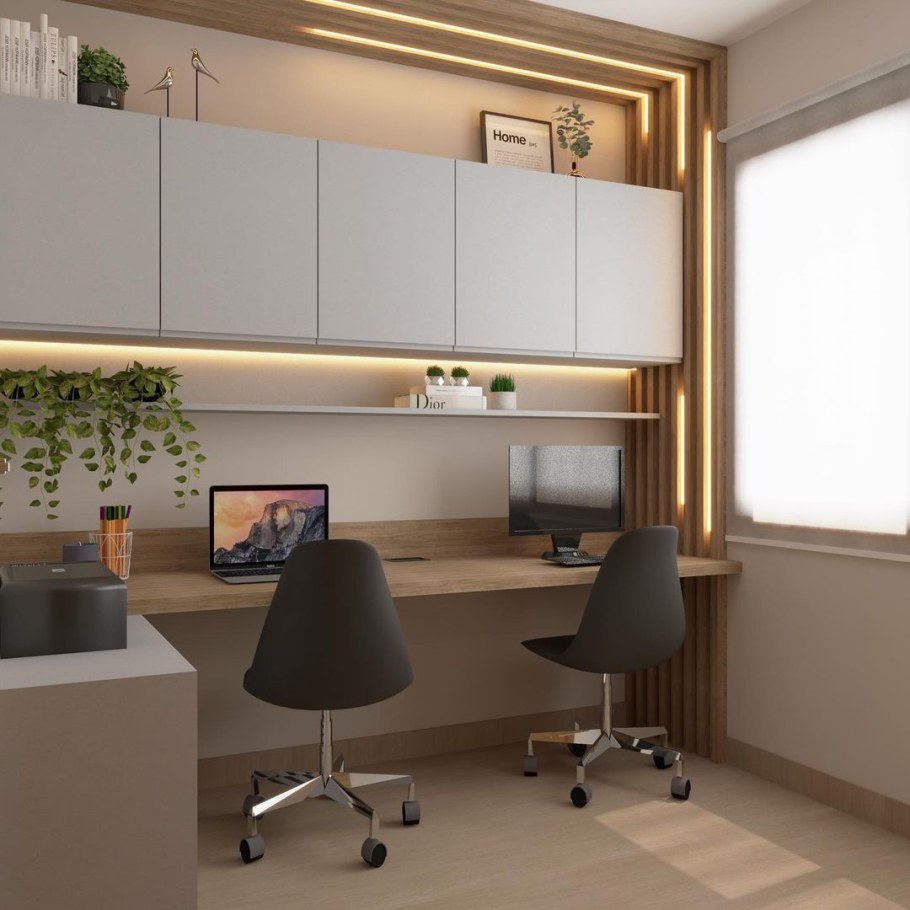 Кухня совмещенная с кабинетом дизайн