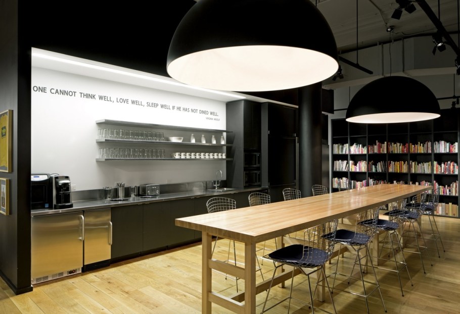 Декор кухни в офисе