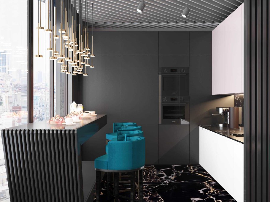 Кухня в офисе open Space