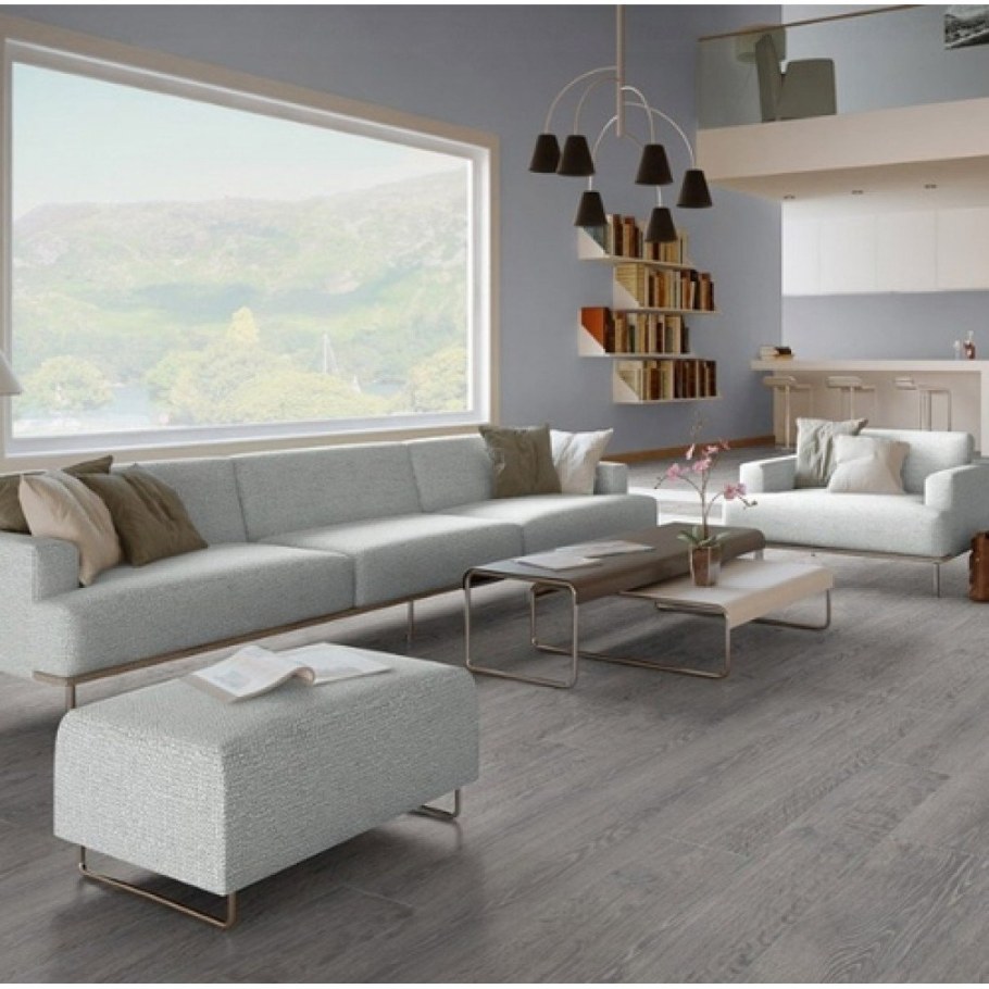 Ламинат quick-Step дуб белый лакированный