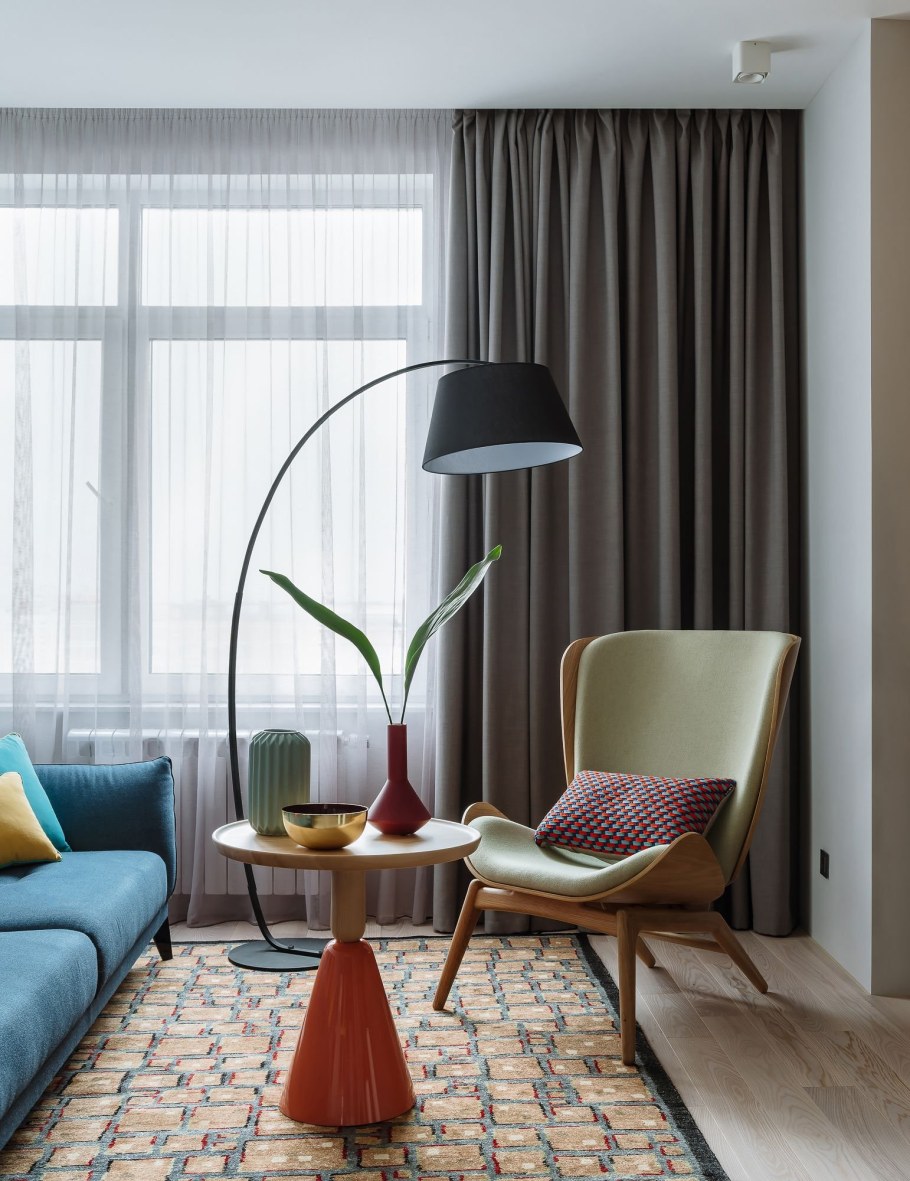 Простой современный интерьер