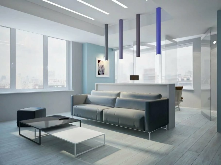 Хай тек интерьер