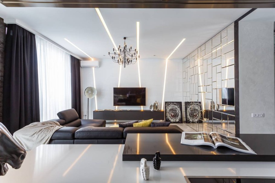 Стиль хайтек в интерьере квартиры