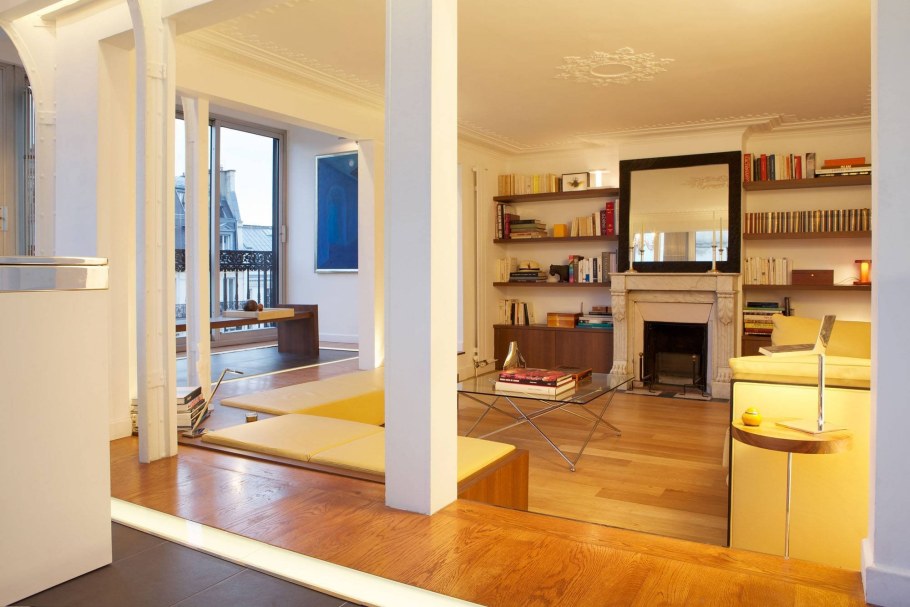 Декор колонны в квартире