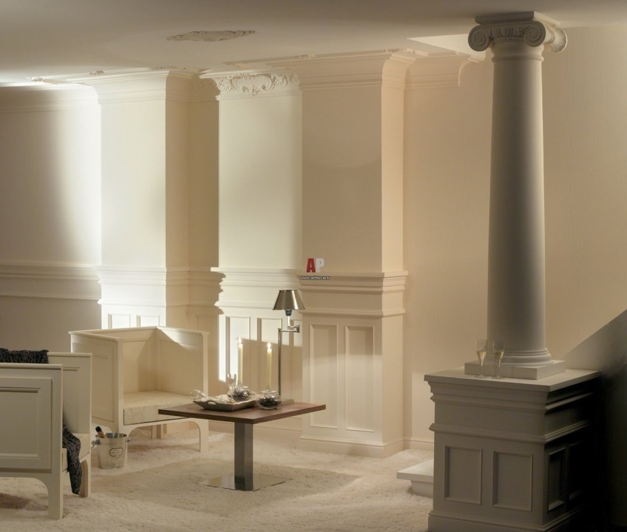 Колонны Orac Decor в интерьере