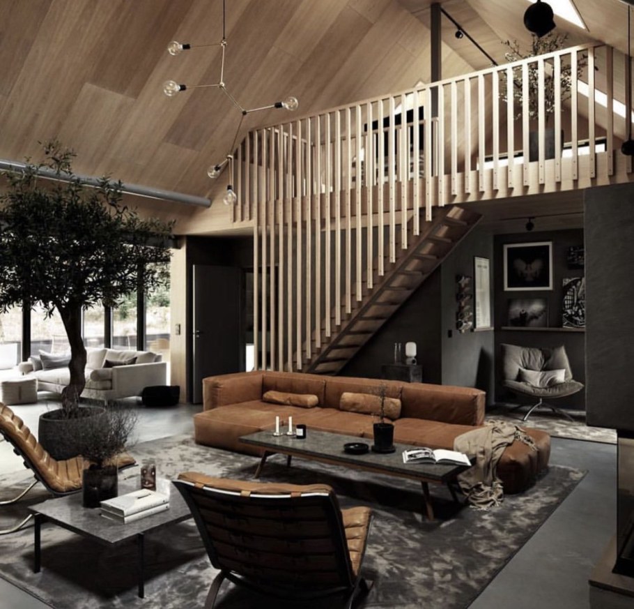 Барнхаус в стиле Шале