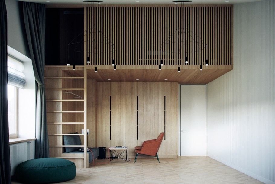 Ограждение антресоли