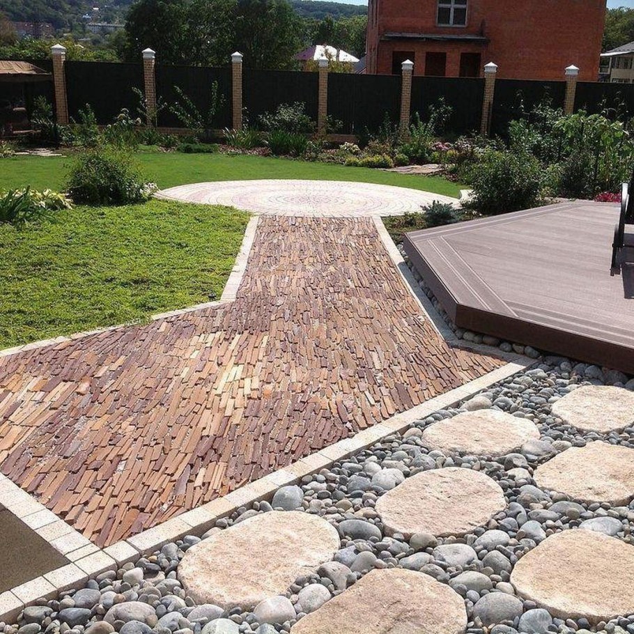 Мощение дорожек и площадок