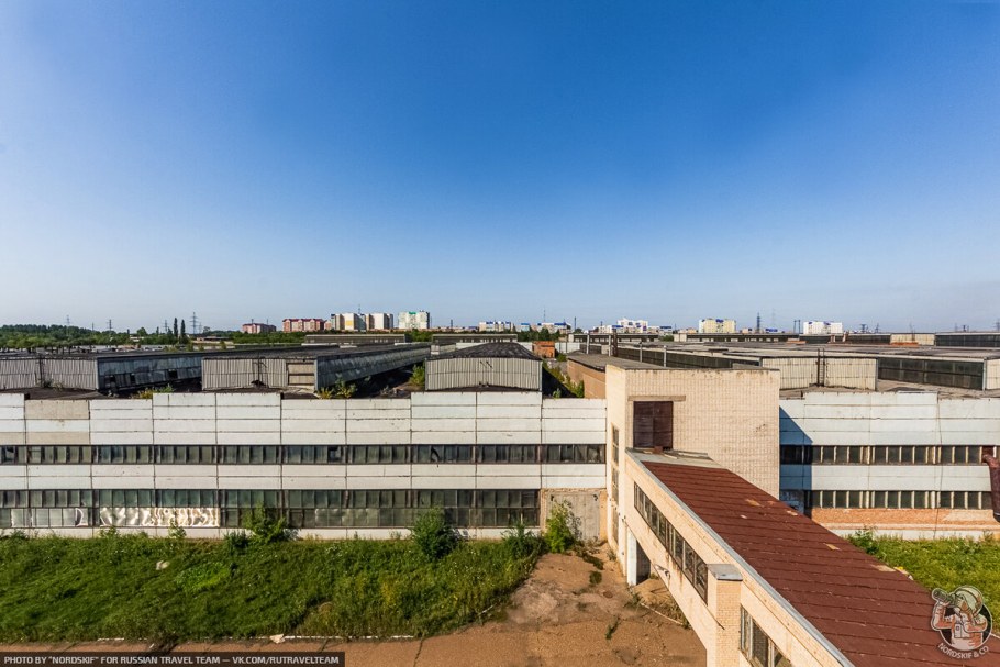 Завод Искра заброшка