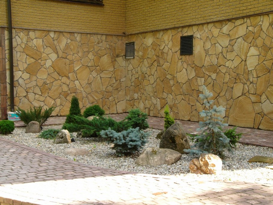 Природный камень плитняк песчаник