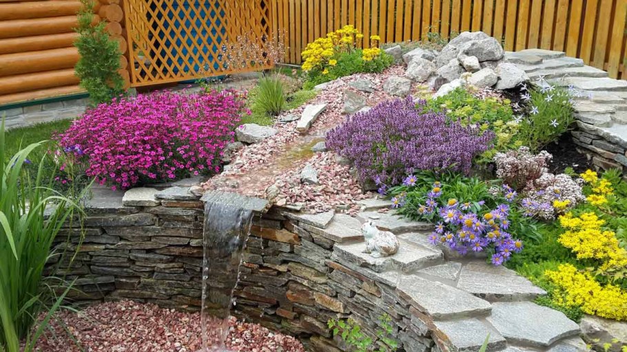 Рокарий- Альпийская лужайка