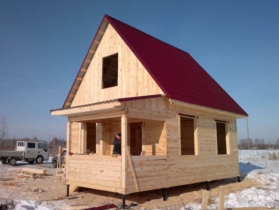 Домик из бруса
