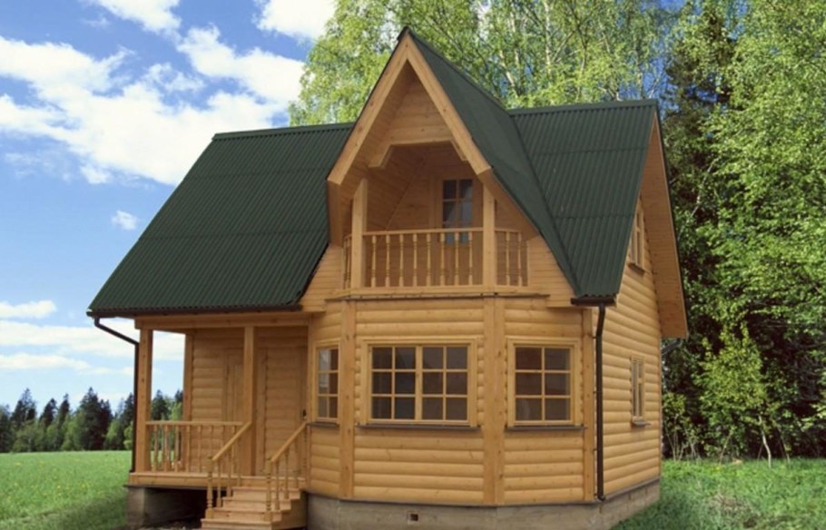 Деревянная дача