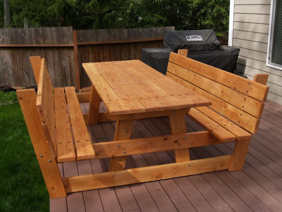 Лавочки из дерева