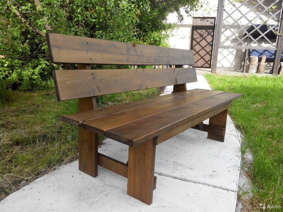 Скамейка для дачи