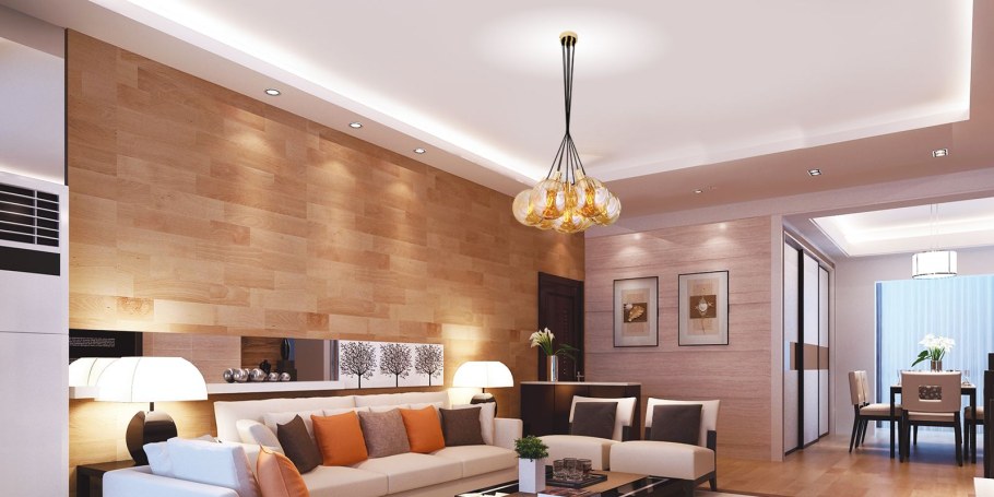 Освещение в гостиной