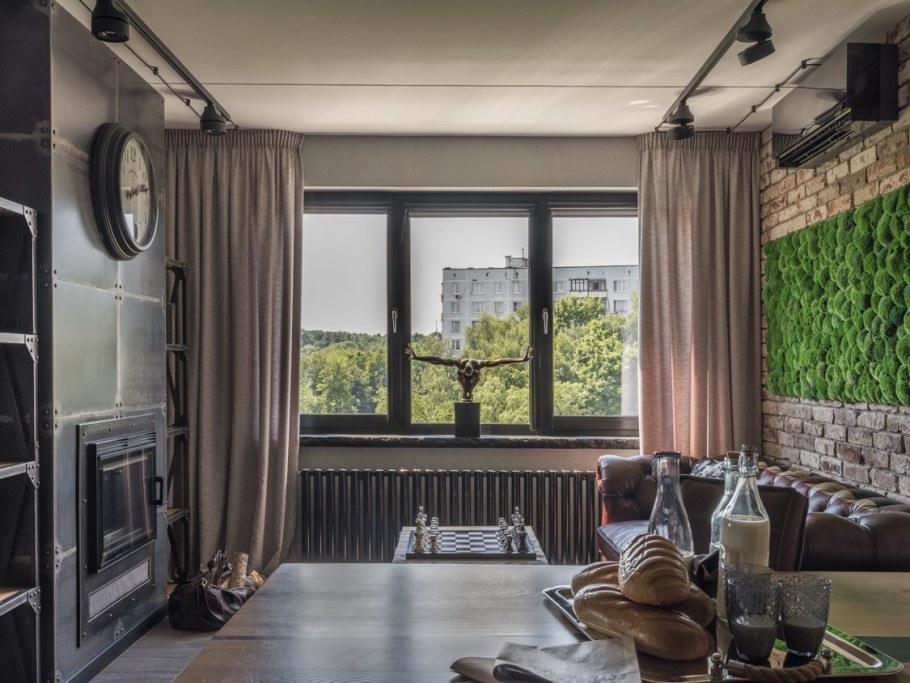 Шторы блэкаут лофт