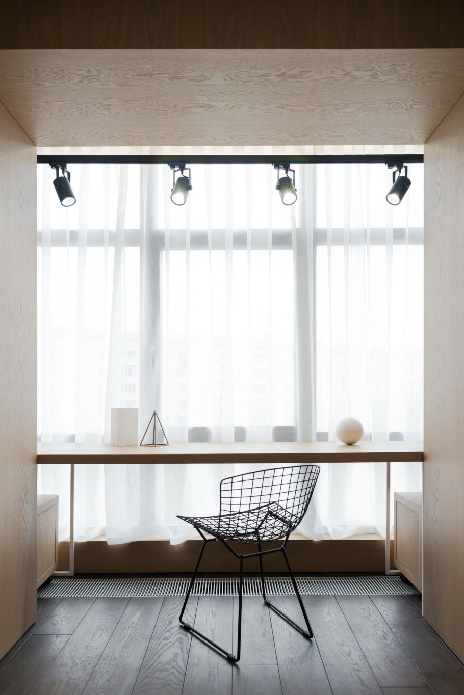 Шторы на кухню лофт