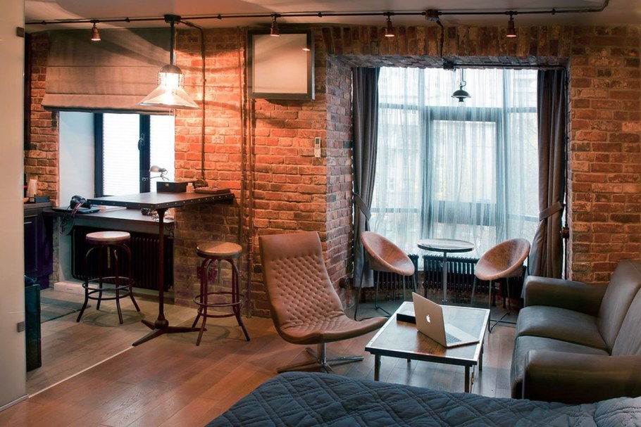 Интерьер лофт