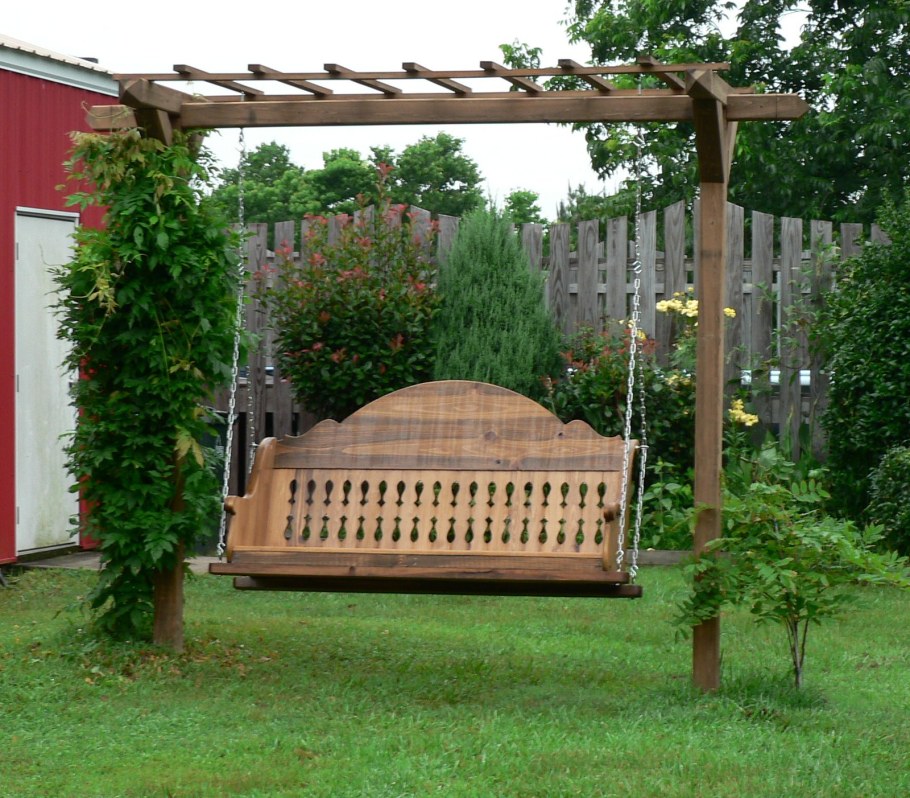 Качели дизайнерские для сада