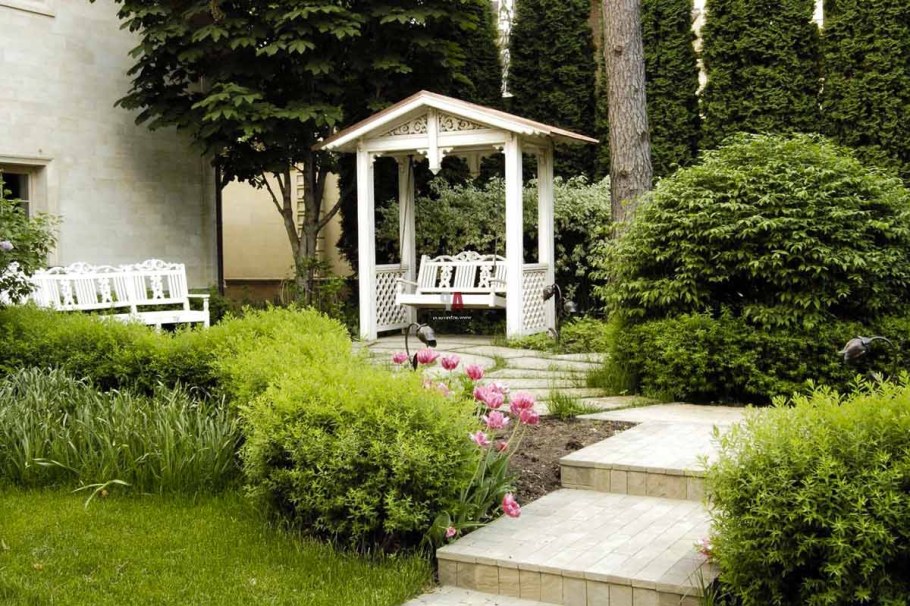 Сад в ландшафтном стиле