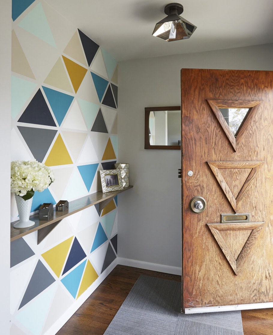 Геометрический интерьер