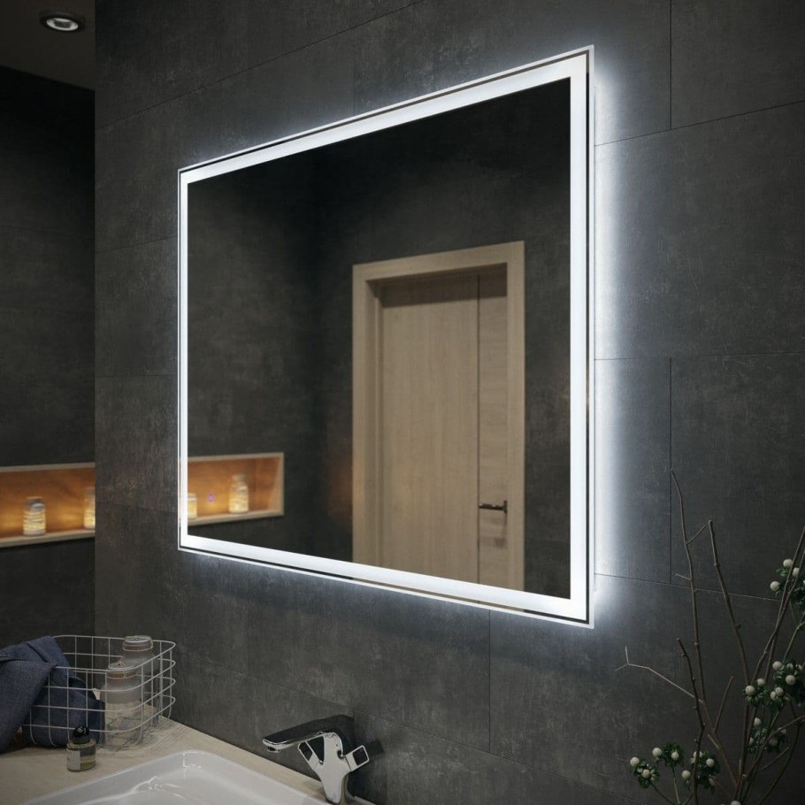 Зеркало с led подсветкой модель fxm6080