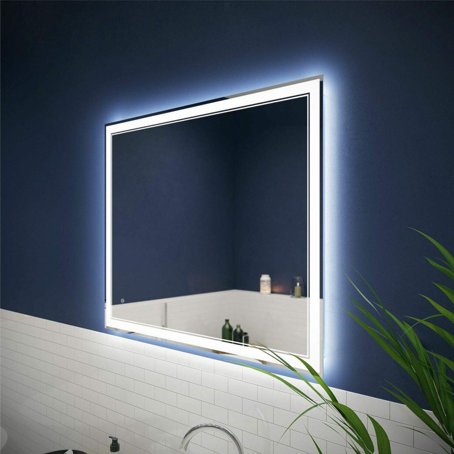 Зеркало Mercury 800х600 led со скрытой подсветкой