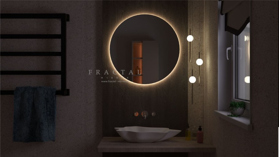 Omega Glass зеркало с подсветкой