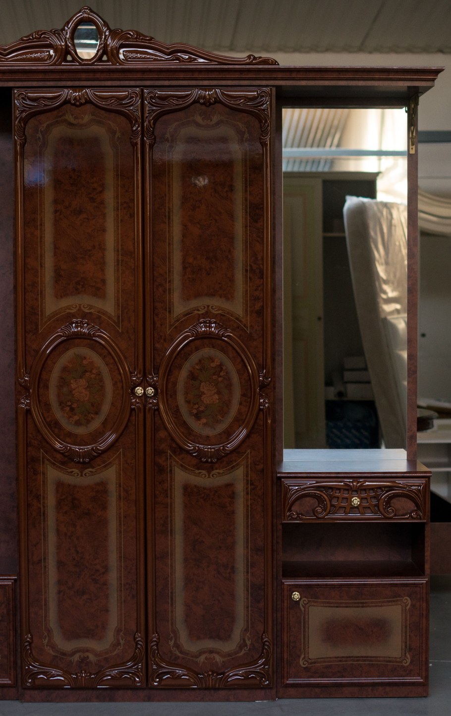 Диа роза орех глянец