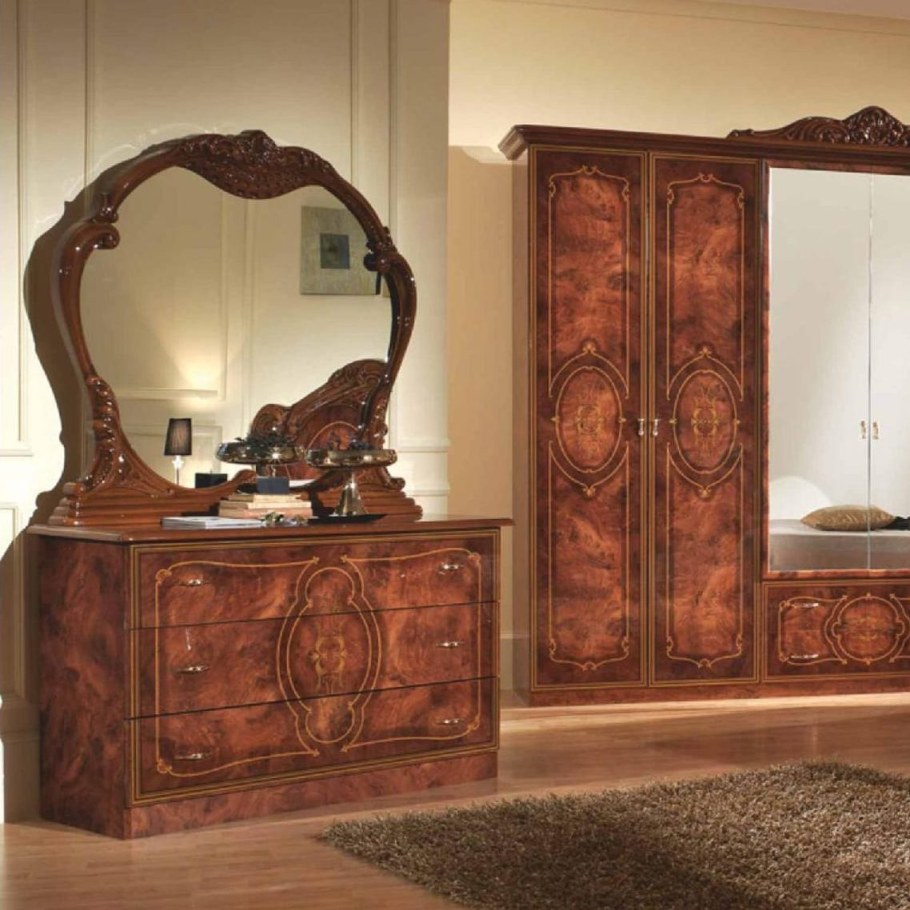 Спальня роза диа мебель могано