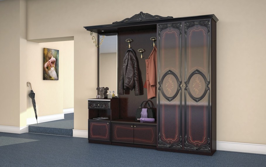 Ф-ка диа-мебель прихожая роза