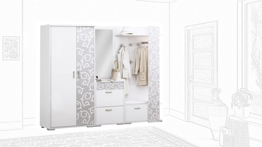 Прихожая Белла Сандал 1.20