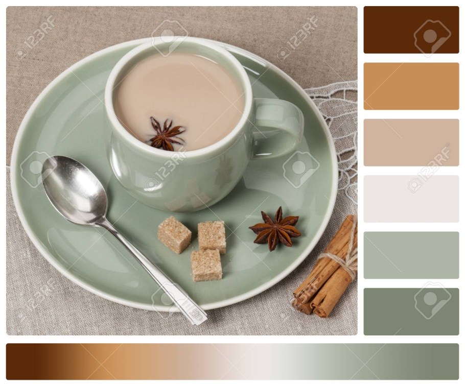 Оттенок какао с молоком