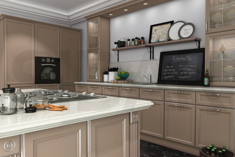 Кухня Неоклассика капучино